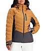 Color:Brown Sugar - Image 1 - Cosima HydroBlock® Pro Hooded Down Ski Jacket