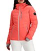 Color:Confetti - Image 1 - Cosima HydroBlock® Pro Hooded Down Ski Jacket