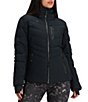 Color:Black - Image 1 - Cosima HydroBlock® Pro Hooded Down Ski Jacket