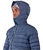 Color:Admiral - Image 3 - Klaus Lightweight Down Quilted Hooded Jacket
