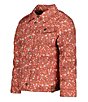 Color:Rosewood Meadow - Image 3 - Little /Big Girls Floral Print Wilder Snow Ski Shirt Jacket