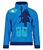 Color:Blue Vibes - Image 1 - Little Boys 1-8 Tucker Fleece Snow Ski Pullover Jacket
