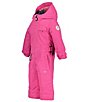Color:Pink Power - Image 3 - Little Girls 2T-7 Quinn Hooded Ski Snowsuit