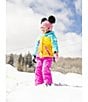 Color:Pinkafection - Image 3 - Little Girls Paris Pom Pom Beanie