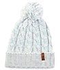 Obermeyer Big Girls San Fran Pom Beanie, Color:Winter Mint - Image 1