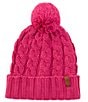 Obermeyer Big Girls San Fran Pom Beanie, Color:Showstopper - Image 1