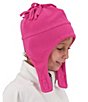 Color:Pink Power - Image 2 - Little/Big Girls Orbit Snow/Ski Fleece Hat
