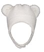 Color:White - Image 1 - Little/Big Kids Faux-Fur Cozy Teddy Hat