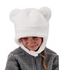 Color:White - Image 5 - Little/Big Kids Faux-Fur Cozy Teddy Hat
