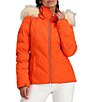 Color:Candied Orange - Image 1 - Bombshell HydroBlock® Sport Hooded Ski Jacket
