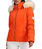 Color:Candied Orange - Image 3 - Bombshell HydroBlock® Sport Hooded Ski Jacket