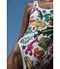 OCEANUS Arizona Beaded One Piece Swimsuit, Color:White - Image 5