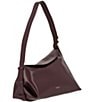 Off-White Asymmetrical Vintage Leather Shoulder Bag - Image 3