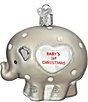 Old World Christmas Baby's 1st Elephant Ornament - Image 2