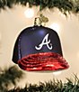 Old World Christmas Braves Baseball Cap Ornament - Image 3