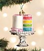 Old World Christmas Cake On Stand Ornament - Image 1