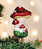 Old World Christmas Clip-on Mushrooms Ornament - Image 1