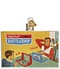 Old World Christmas Nostalgic Battleship Game Ornament - Image 1