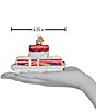 Old World Christmas Pontoon Boat Ornament - Image 5