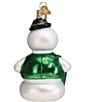 Old World Christmas Sam The Snowman Glass Ornament - Image 2