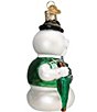 Old World Christmas Sam The Snowman Glass Ornament - Image 3