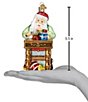 Old World Christmas Workshop Santa Ornament - Image 5