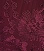 Oleg Cassini Plus Size Soutache Mesh Elbow Sleeve Midi Dress - Image 3