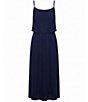 Oleg Cassini Ruffle Pop Over Bodice Pleated Midi Dress - Image 6
