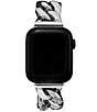 Color:Silver - Image 1 - Women's Blooms 38/40/41mm Stainless Steel Strap for Apple Watch