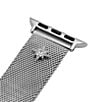 Color:Silver - Image 5 - Celestial North Star Apple Watch Strap