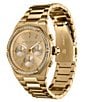 Color:Champagne - Image 2 - Hexa Ladies Gold Bracelet Watch