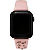 Color:Pink - Image 1 - Rose Gold & Blush Celestial Leather Apple Watch Strap