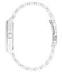 Color:White - Image 3 - Women's Sport Luxe Quartz Chronograph White Ceramic Bracelet Watch