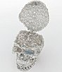 Olivia Riegel Everleigh Skull Decorative Box, Color:Silver - Image 2
