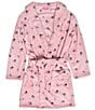 Omg! Accessories Big Girls Cherry Printed Bath Robe - Image 1