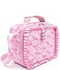 Omg! Accessories Bow Patterned Ruffled Quilted Lunch Bag - Image 2