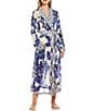 Color:Blue Willow - Image 1 - Giant Willow Woven Wrap Robe
