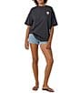 O'Neill Adorned Short Sleeve Oversized T-Shirt - Image 3