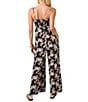 O'Neill Aiyana Sleeveless Floral Printed Woven Jumpsuit - Image 2