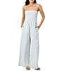 O'Neill Ayana Seersucker Sleeveless Jumpsuit - Image 1