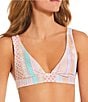 O'Neill Bali Floral Cancun Reversible Print Fixed Triangle Swim Top - Image 4