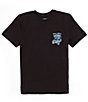 Color:Black - Image 2 - Big Boys 8-20 Short Sleeve Baja Bandit Graphic T-Shirt