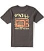 O'Neill Big Boys Short Sleeve Micro Brain Tee - Image 1