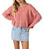 O'Neill Brayton Long Sleeve Knit Striped Slub Sweater - Image 1