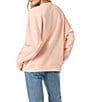O'Neill Chore Break Long Sleeve Oversized Fleece Sweatshirt - Image 2