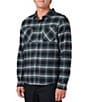 O'Neill Coastline Plaid Long Sleeve Brushed Flannel Shirt - Image 1