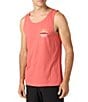 O'Neill Encircle Graphic Tank Top, Color:Hot Red - Image 3
