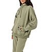 O'Neill Hibiscus Printed Oversized Hoodie - Image 3