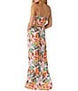 O'Neill Isadora Strapless Tropical Floral Printed Strapless Maxi Dress, Color:Floral - Image 2