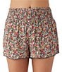 Color:Multi - Image 1 - Johnny High Rise Ditsy Floral Printed Woven Shorts